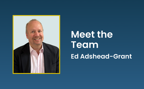Portfolio Leader Ed Adshead Grant